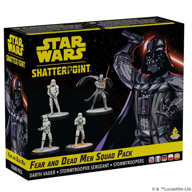 Atomic Mass Games | Star Wars Shatterpoint: Fear and Dead Men Squad Pack | Pack de Escuadra | A Partir de 14 años | para 2 Jugadores | 90 Minutos por Partida | Multilenguaje (Incluye Español