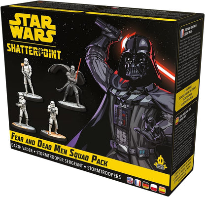 Atomic Mass Games | Star Wars Shatterpoint: Fear and Dead Men Squad Pack | Pack de Escuadra | A Partir de 14 años | para 2 Jugadores | 90 Minutos por Partida | Multilenguaje (Incluye Español