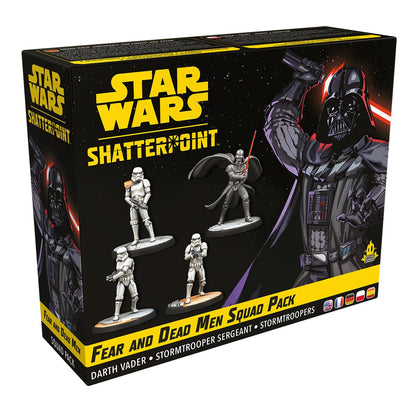 Atomic Mass Games | Star Wars Shatterpoint: Fear and Dead Men Squad Pack | Pack de Escuadra | A Partir de 14 años | para 2 Jugadores | 90 Minutos por Partida | Multilenguaje (Incluye Español