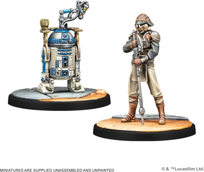Atomic Mass Games | Star Wars Shatterpoint: Fearless and Inventive Squad Pack | Pack de Escuadra | A Partir de 14 años | para 2 Jugadores | 90 Minutos por Partida | Multilenguaje (Incluye Español