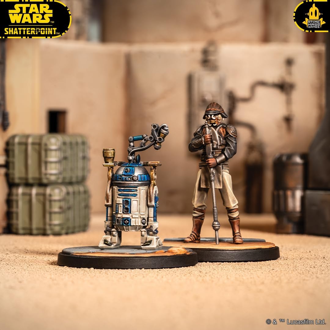 Atomic Mass Games | Star Wars Shatterpoint: Fearless and Inventive Squad Pack | Pack de Escuadra | A Partir de 14 años | para 2 Jugadores | 90 Minutos por Partida | Multilenguaje (Incluye Español