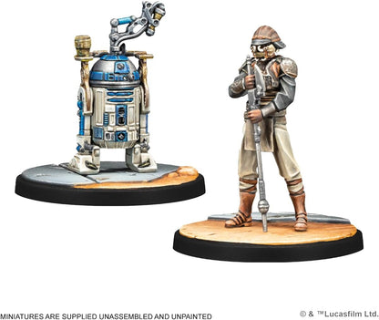 Atomic Mass Games | Star Wars Shatterpoint: Fearless and Inventive Squad Pack | Pack de Escuadra | A Partir de 14 años | para 2 Jugadores | 90 Minutos por Partida | Multilenguaje (Incluye Español