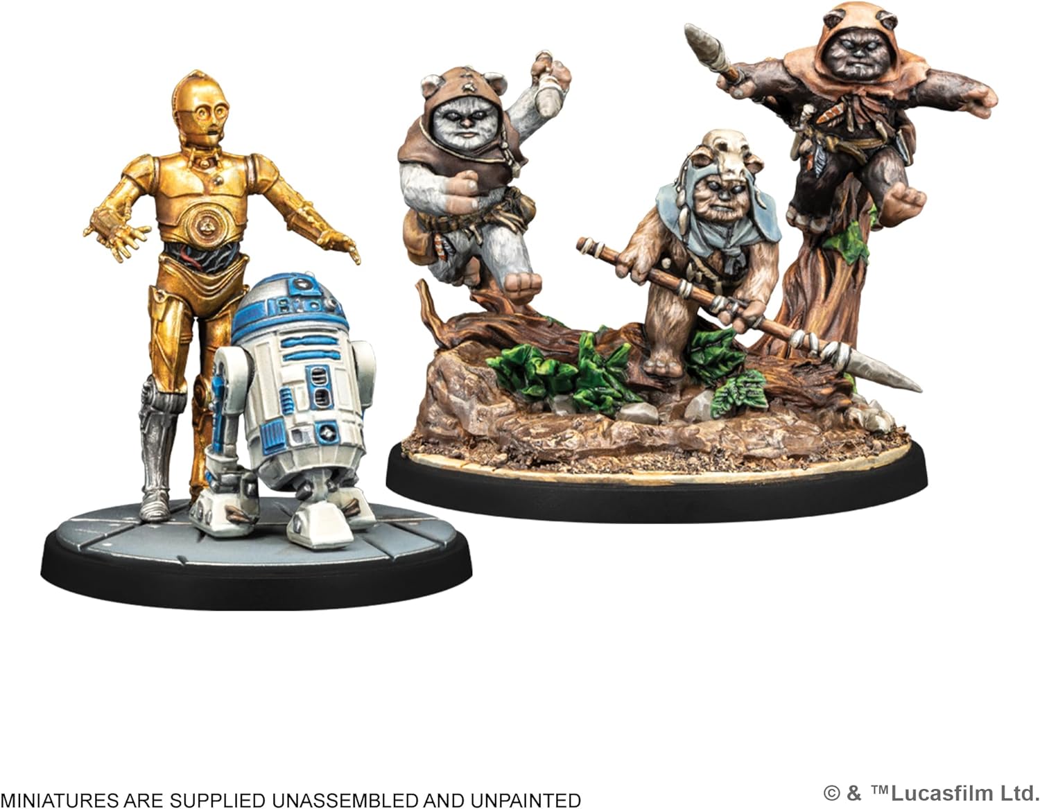 Atomic Mass Games | Star Wars Shatterpoint: Yub Nub Squad Pack | Expansión de Escuadra | A Partir de 14 años | para 2 Jugadores | 90 Minutos por Partida | Multilenguaje (Incluye Español