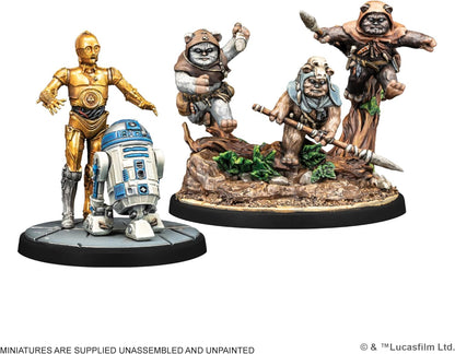Atomic Mass Games | Star Wars Shatterpoint: Yub Nub Squad Pack | Expansión de Escuadra | A Partir de 14 años | para 2 Jugadores | 90 Minutos por Partida | Multilenguaje (Incluye Español