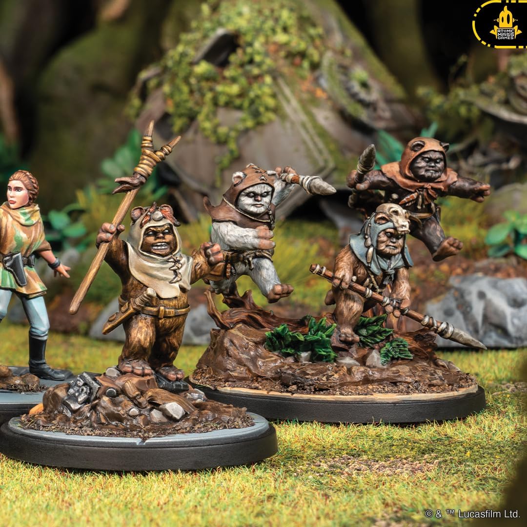 Atomic Mass Games | Star Wars Shatterpoint: EE Chee WA Maa! Squad Pack | Expansión de Escuadra | A Partir de 14 años | para 2 Jugadores | 90 Minutos por Partida | Multilenguaje (Incluye Español