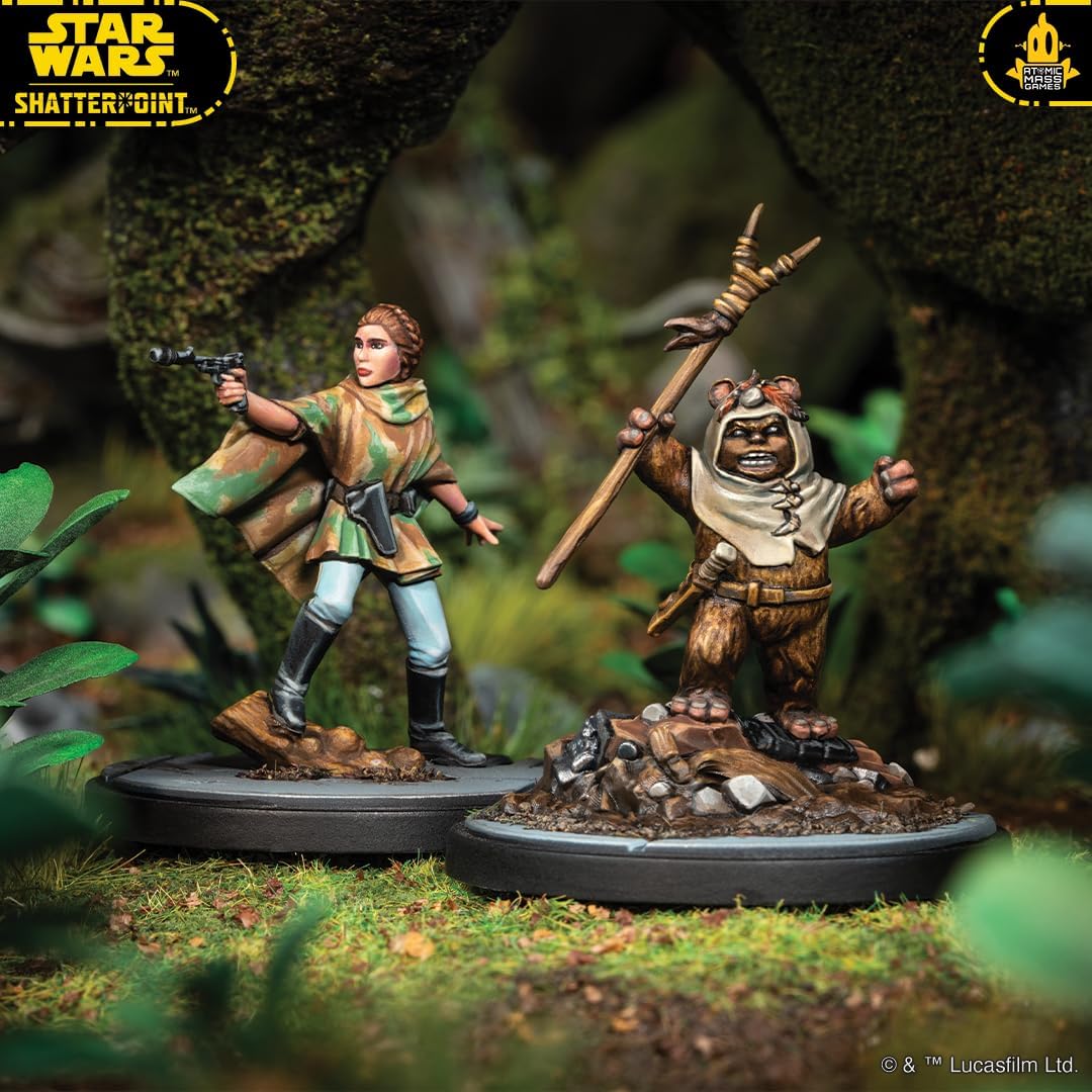 Atomic Mass Games | Star Wars Shatterpoint: EE Chee WA Maa! Squad Pack | Expansión de Escuadra | A Partir de 14 años | para 2 Jugadores | 90 Minutos por Partida | Multilenguaje (Incluye Español