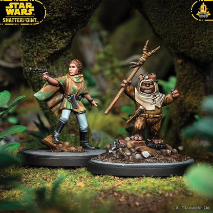 Atomic Mass Games | Star Wars Shatterpoint: EE Chee WA Maa! Squad Pack | Expansión de Escuadra | A Partir de 14 años | para 2 Jugadores | 90 Minutos por Partida | Multilenguaje (Incluye Español