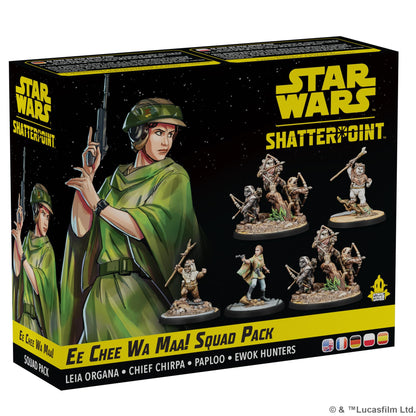 Atomic Mass Games | Star Wars Shatterpoint: EE Chee WA Maa! Squad Pack | Expansión de Escuadra | A Partir de 14 años | para 2 Jugadores | 90 Minutos por Partida | Multilenguaje (Incluye Español