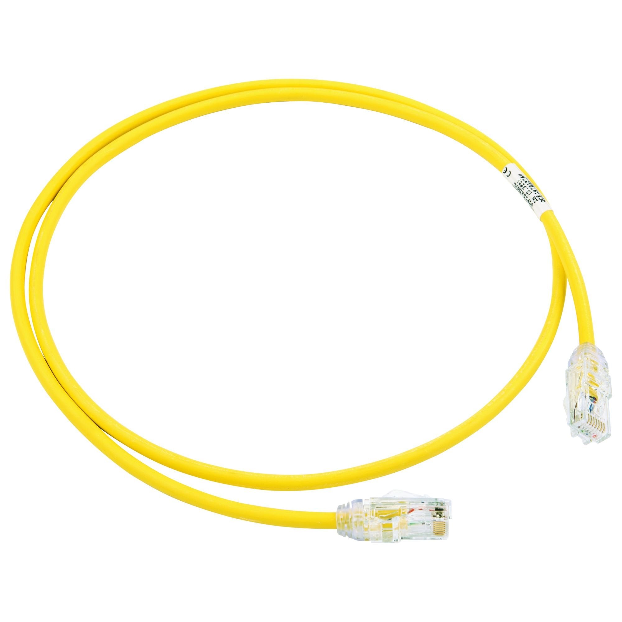 PANDUIT UTP28X5MYL-Q 5m Cat6a F/UTP (FTP) Yellow Network Cables (5m, Cat6a, F/UTP (FTP), RJ-45, RJ-45, Yellow