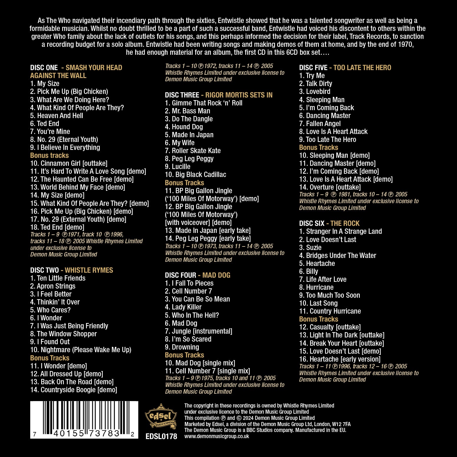 The Ox Box Set