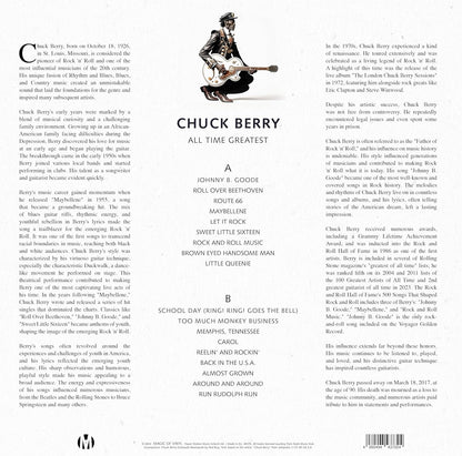 Chuck Berry - All Time Greatest - Limitiert r. Color in