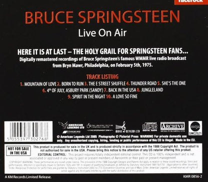 The Best ``Live On Air`` Of Bruce Springst, Live
