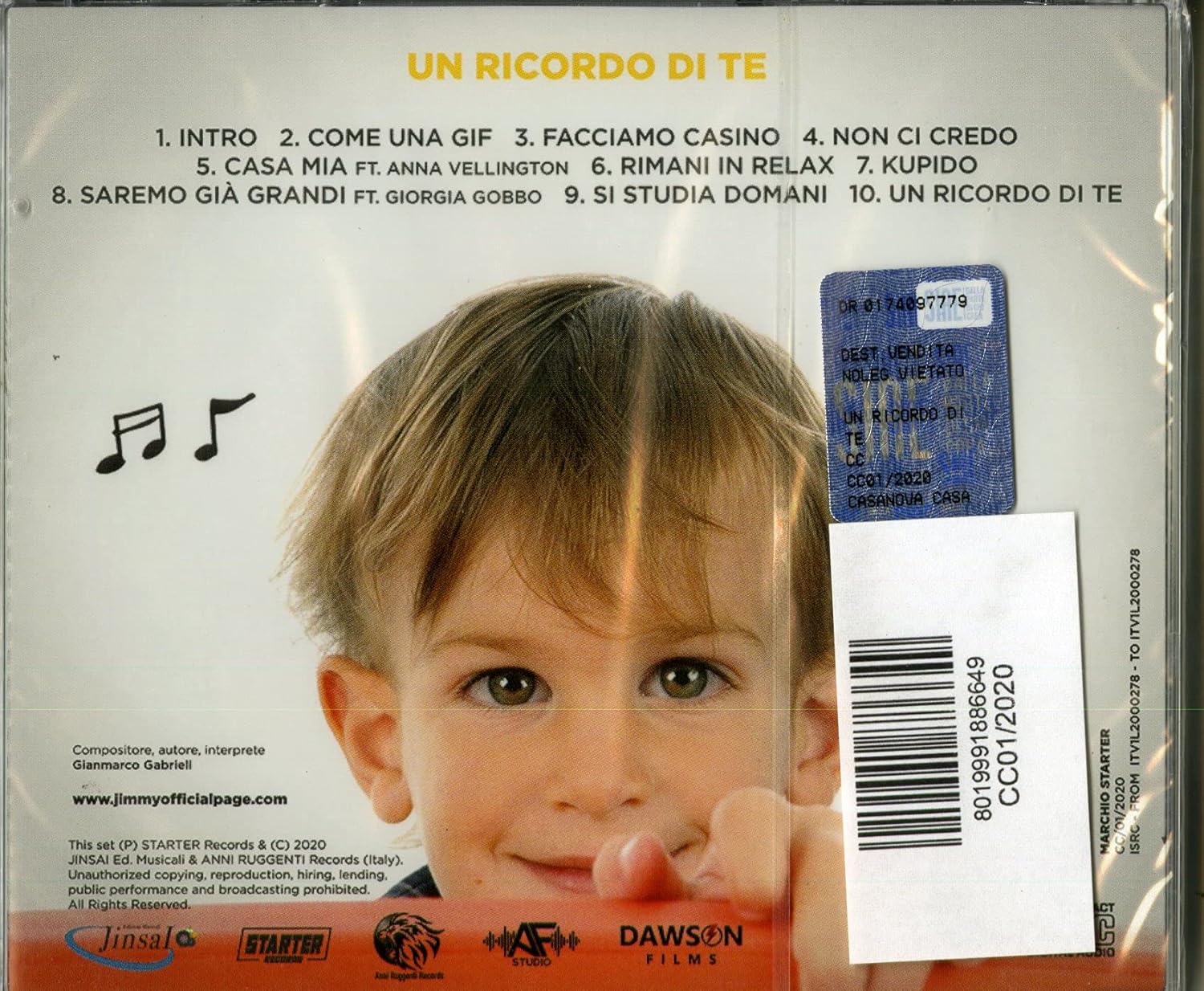 Un Ricordo Di Te