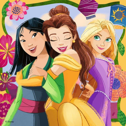Ravensburger Disney Princess Jigsaw Puzzles for Kids Age 5 Years Up - 3x 49 Pieces - 2024 Edition