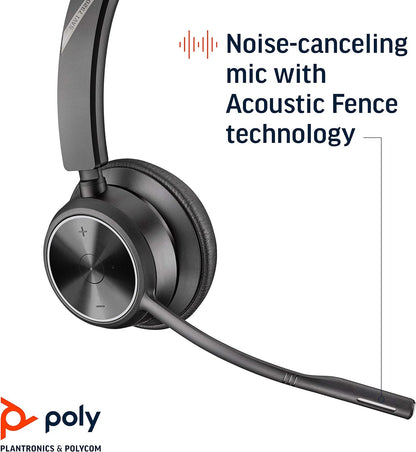 Poly Savi 7320 ultra-secure wireless DECT™ Stereo headset system