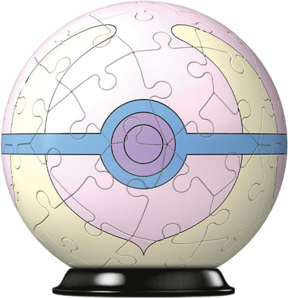Ravensburger Pokemon Pokeball Heal Ball 3D Jigsaw Puzzle for Adults and Kids Age 6 Years Up - 54 Pieces - No Glue Required