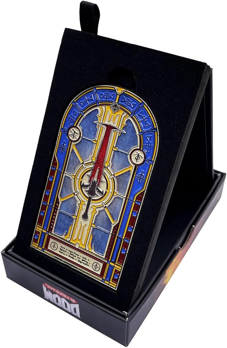 Doom Limited Edition Crucible Sword Stained Glass Window Ingot