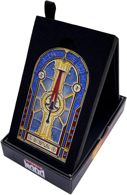 Doom Limited Edition Crucible Sword Stained Glass Window Ingot