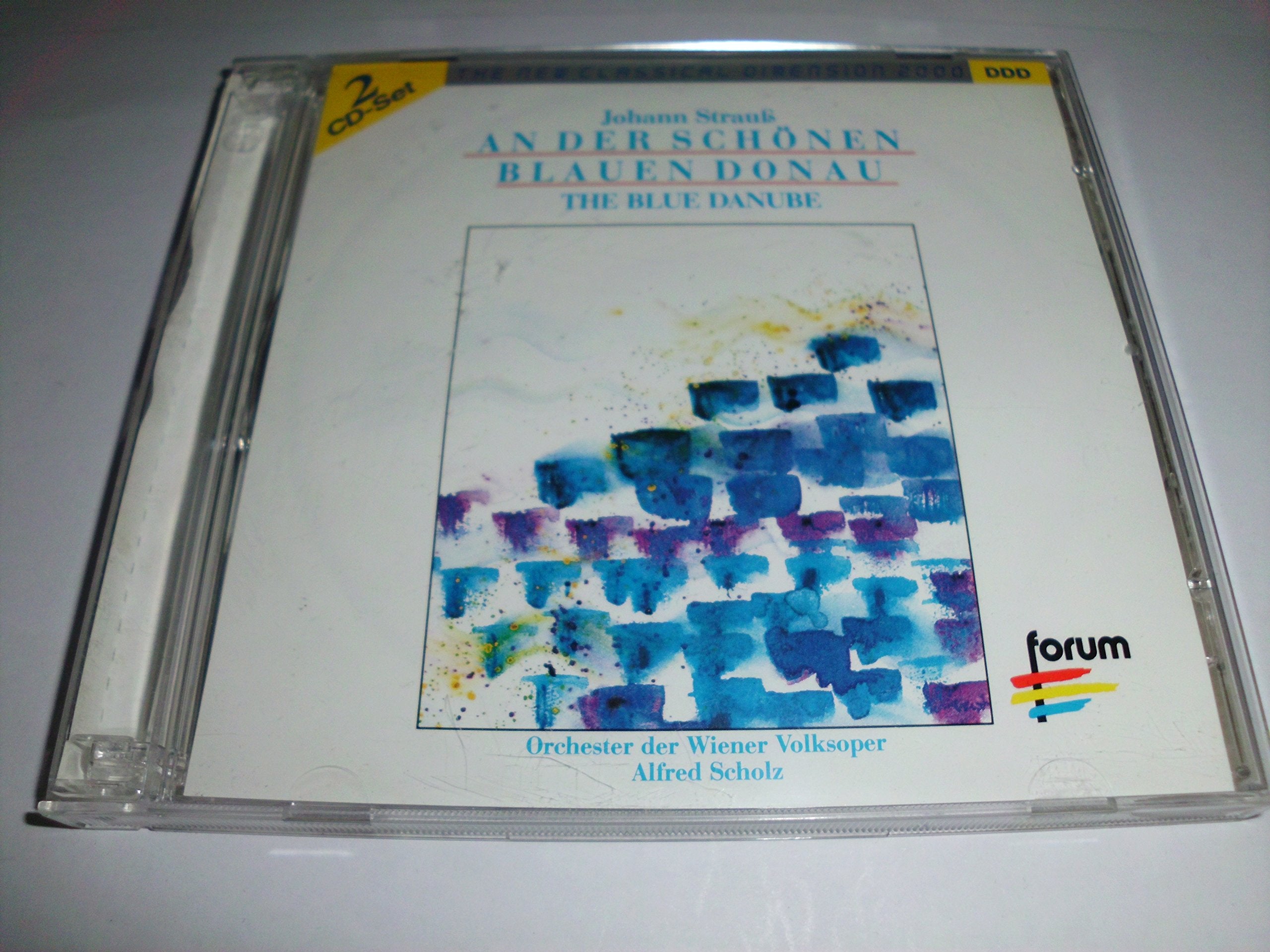 An der schönen blauen Donau--Johann Strauss (2CD´s