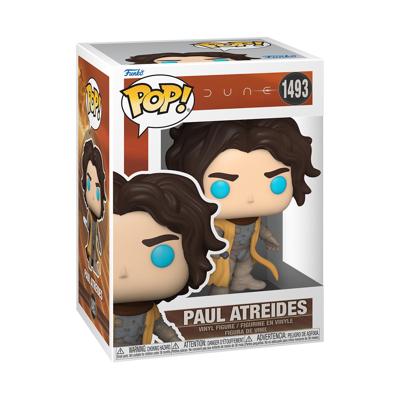 Funko Pop! Movies: Dune 2 - Paul Atreides - Dune: Part II - Vinyl-Sammelfigur - Geschenkidee - Offizielle Handelswaren - Spielzeug Für Kinder und Erwachsene - Movies Fans - Modellfigur Für Sammler