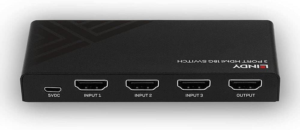 LINDY 3 Port HDMI 18G Switch
