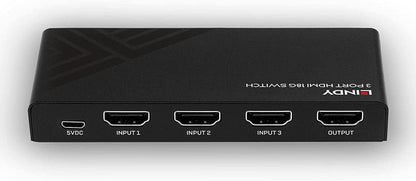 LINDY 3 Port HDMI 18G Switch