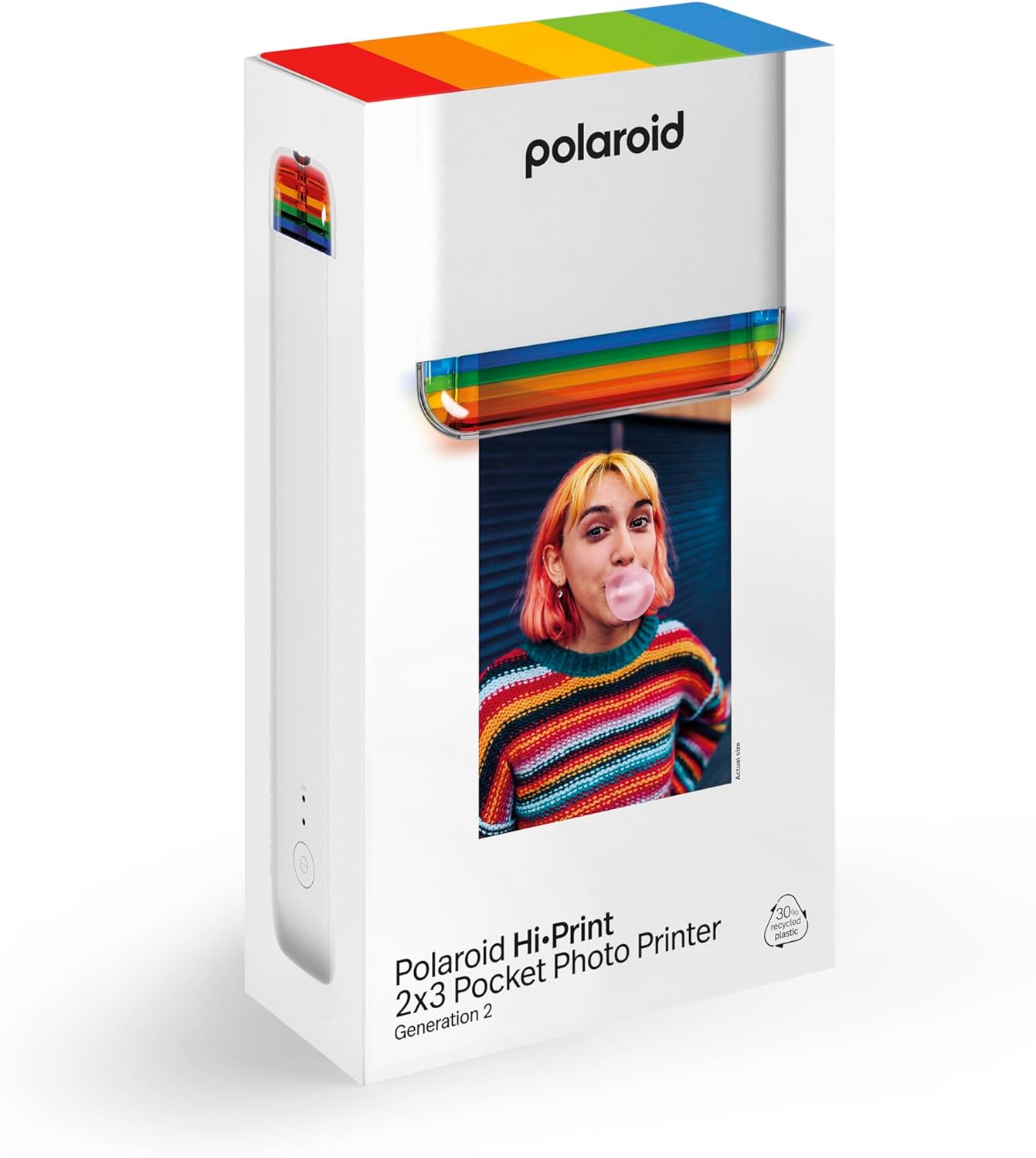 Polaroid - Hi-Print Gen 2 Printer - White