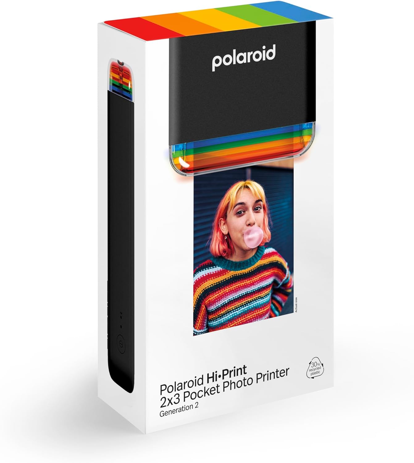 Polaroid - Hi-Print Gen 2 Printer - Black