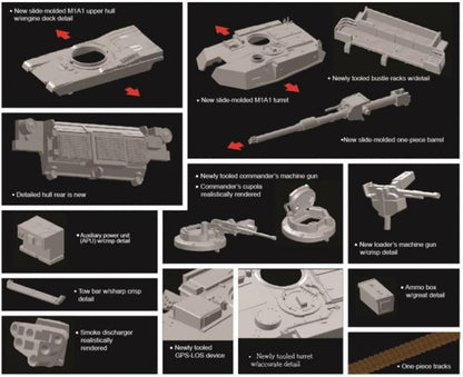dragon - 1/72 M1A1 Abrams AIM