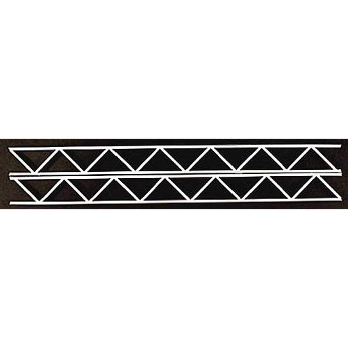 Plastruct 90658 Open Web Truss Styrene 1" (2), 90658