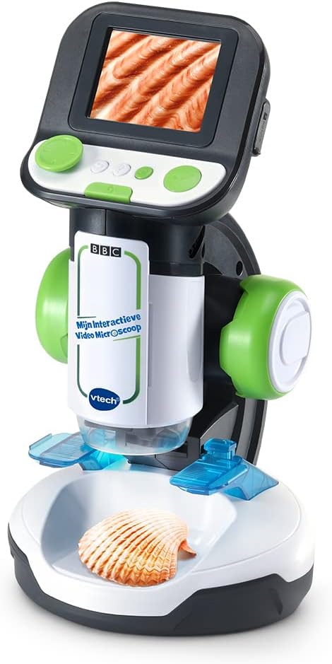VTech 80-616123 My Interactive Video Microscope - Educational Toys - Includes 4 Games - 7 to 12 Years