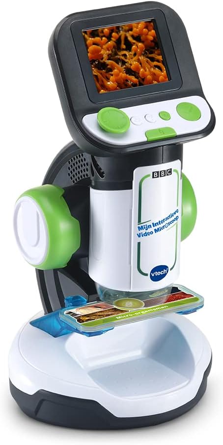VTech 80-616123 My Interactive Video Microscope - Educational Toys - Includes 4 Games - 7 to 12 Years