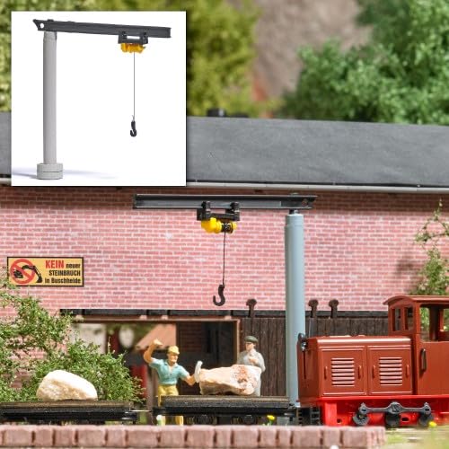 Busch 1819 Gru girevole con carrello