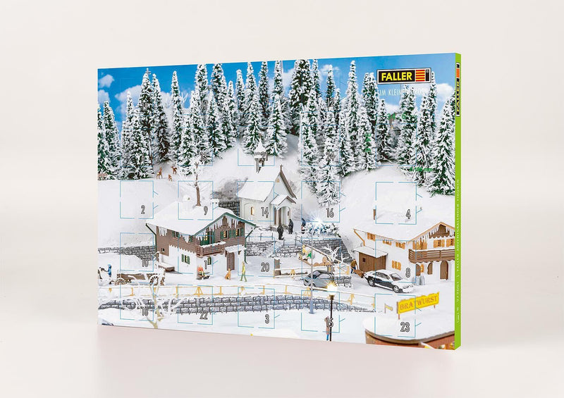 Faller - 1/160 ADVENTSKALENDER FIGUURTJES