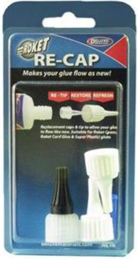 Deluxe New Ac16 Roket Re-Cap Makes Your Glue Flow As If New !!!
