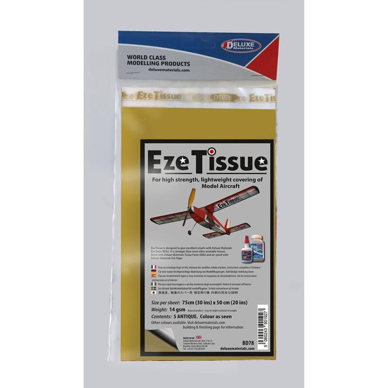 DELUXE MATERIALS BD78 - Pañuelo Eze para aviones, 75 x 50 cm, lienzo antiguo (5 unidades