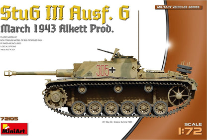 Miniart MIN72105 Scale Model, Molded Color