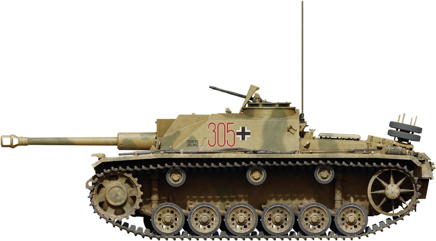 Miniart MIN72105 Scale Model, Molded Color