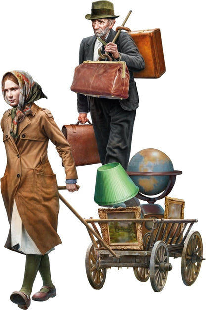MiniArt - 1/35 Refugees Teachers Family (2/24) *
