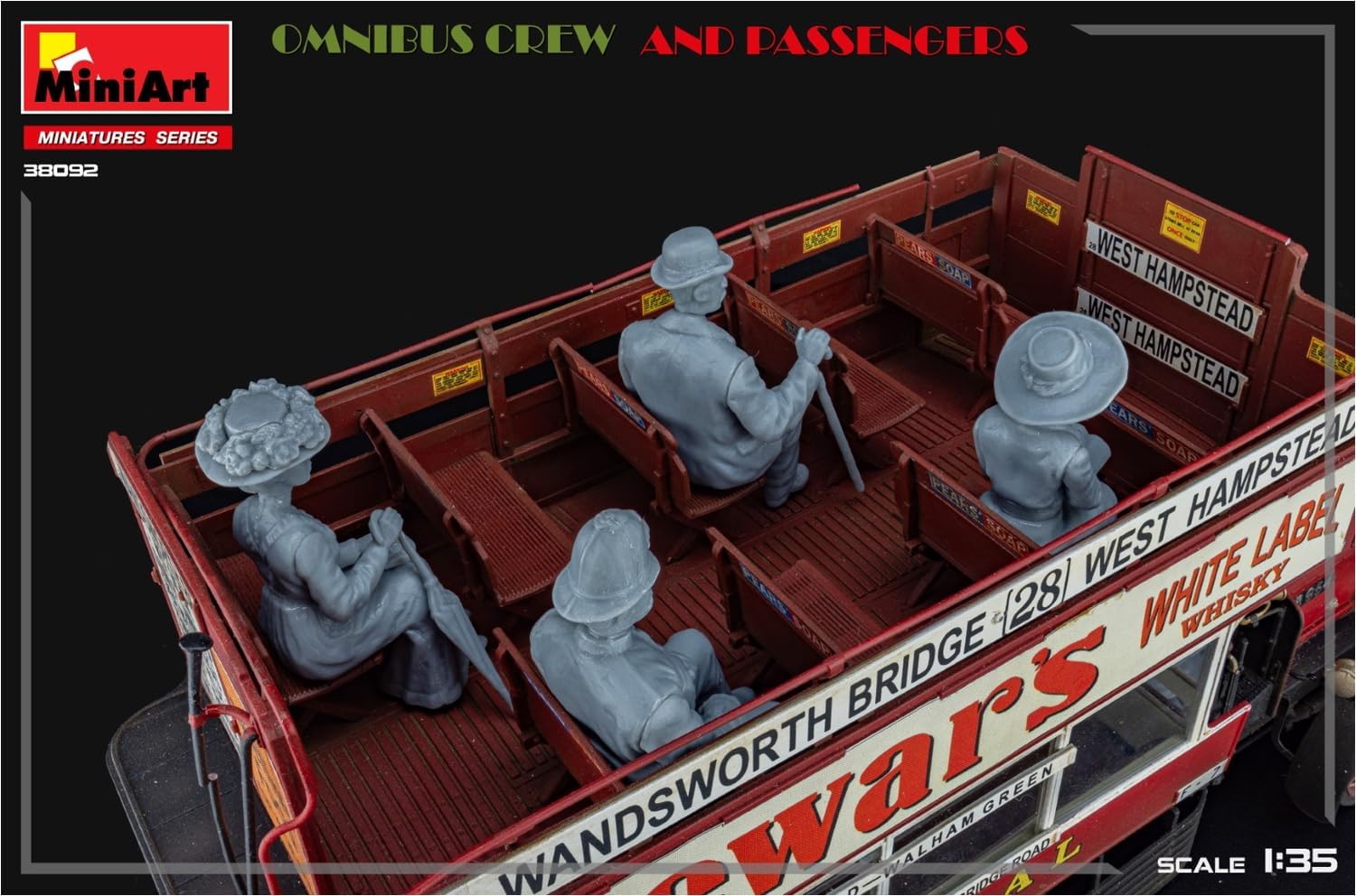 MiniArt - 1/35 Omnibus Crew And Passengers (2/24) *