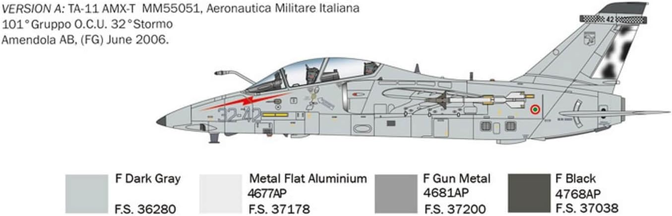 Italeri 1471 AMX-T Aeronautica Militare 100th Anniversary 1:72 Model Kit
