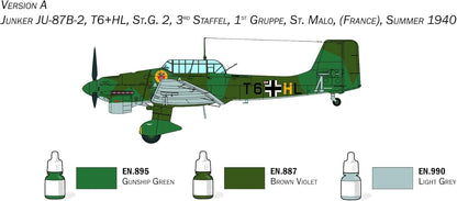 ITALERI - 1/72 JUNKER JU-87B STUKA