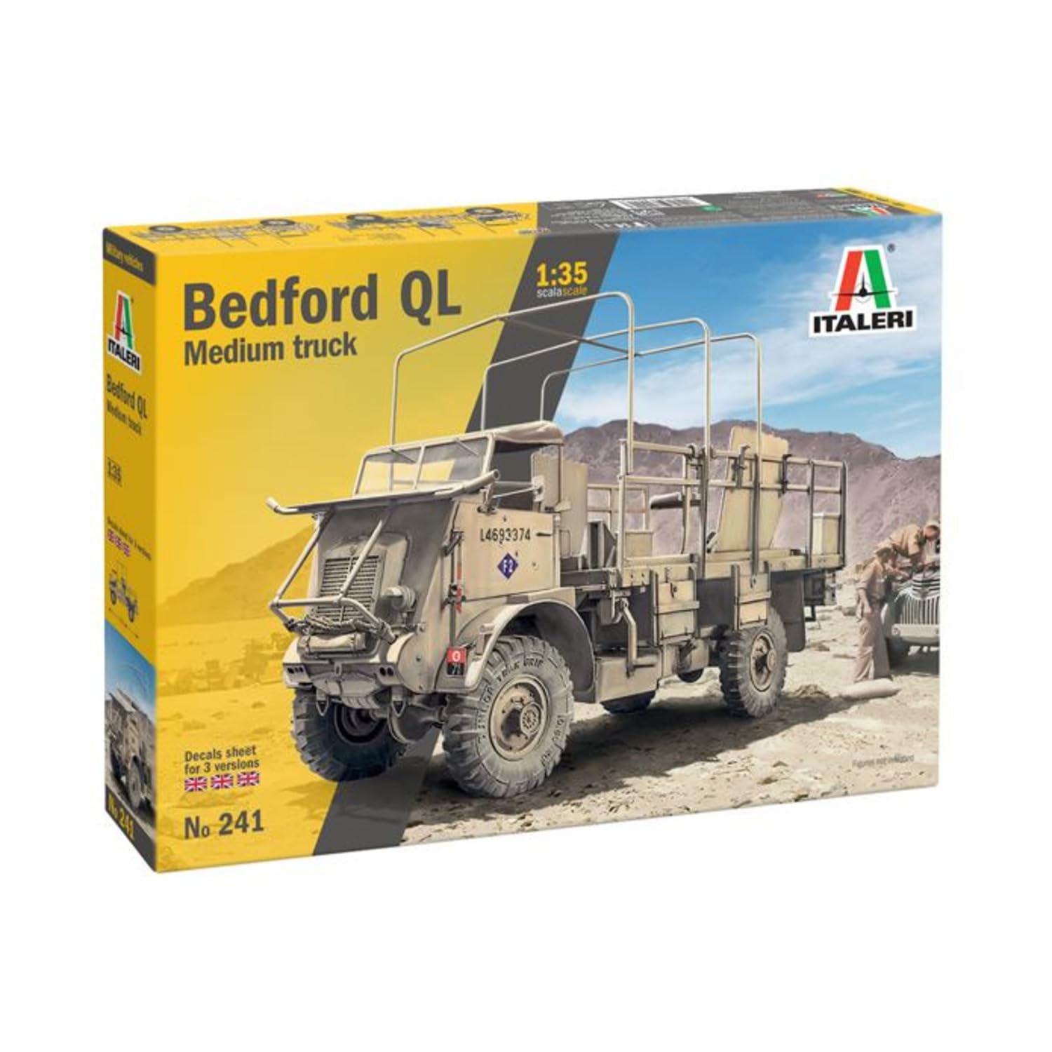Tamiya Itareli 241 1/35 Bedford Truck Plastic Model