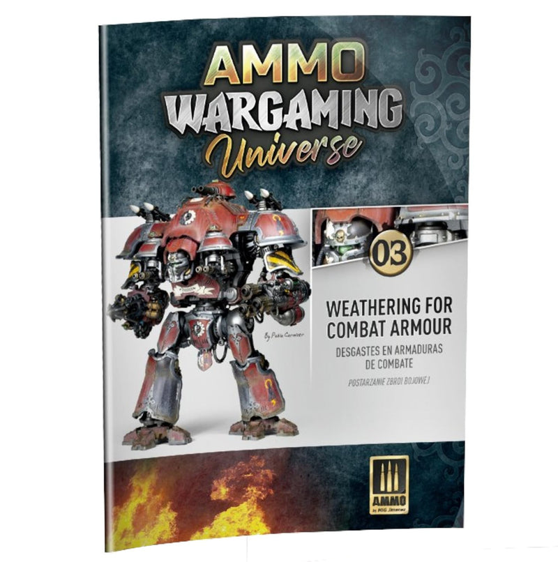 Ammo Mig Jimenez - Book Ammo Wargaming #03 Weathering Combat Armour Eng.