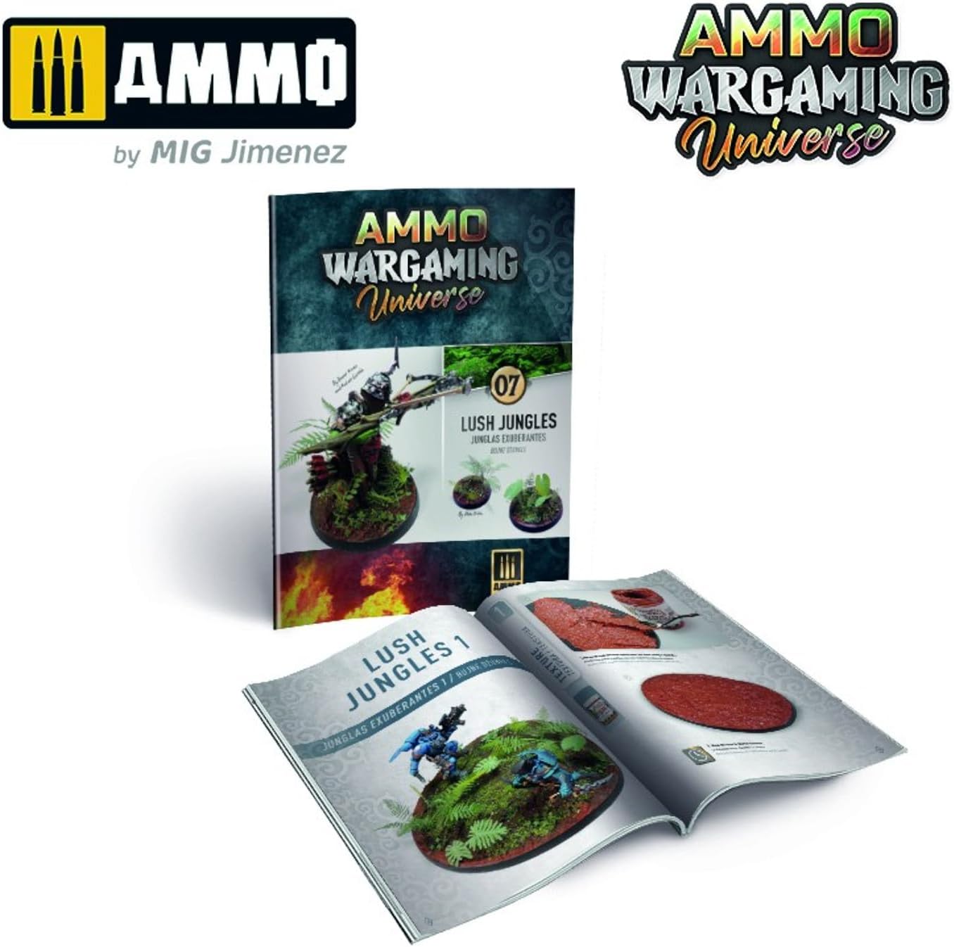 Mig Jimenez Ammo Book Ammo Wargaming #07 Lush Jungles ENG.