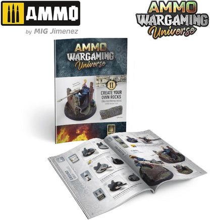 Mig Jimenez Ammo BOOK AMMO WARGAMING #11 CREATE YOUR OWN ROCKS ENG.