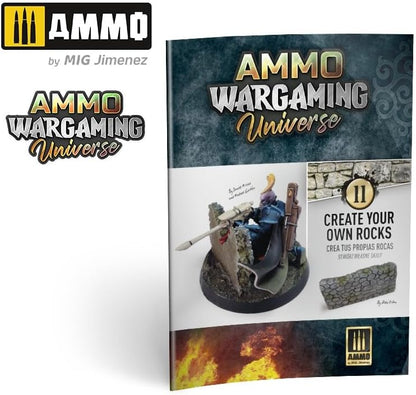 Mig Jimenez Ammo BOOK AMMO WARGAMING #11 CREATE YOUR OWN ROCKS ENG.