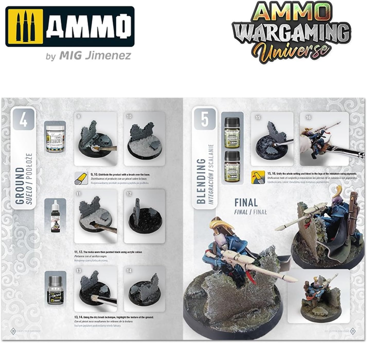 Mig Jimenez Ammo BOOK AMMO WARGAMING #11 CREATE YOUR OWN ROCKS ENG.