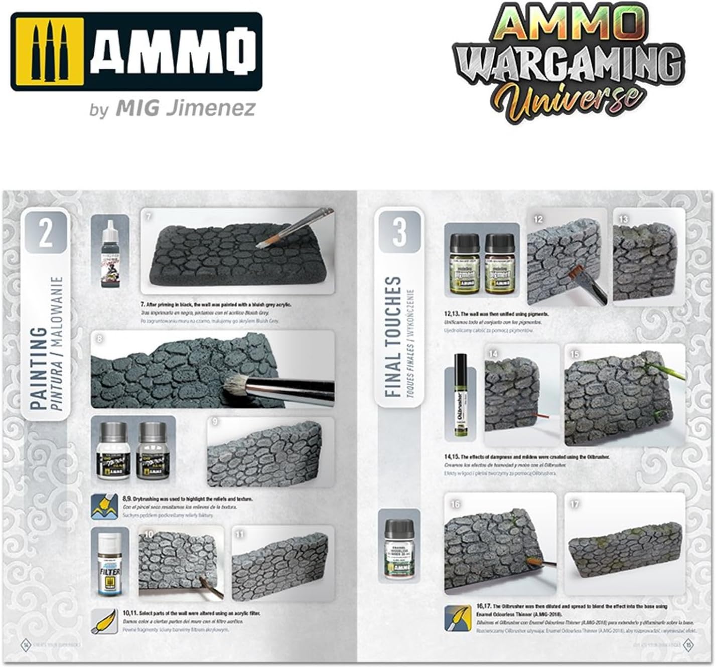 Mig Jimenez Ammo BOOK AMMO WARGAMING #11 CREATE YOUR OWN ROCKS ENG.