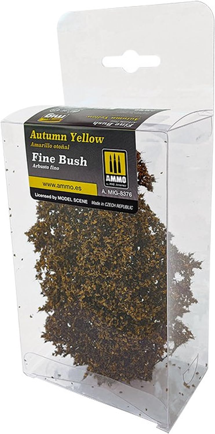 AMMO of MIG Jiminez AMO Fine Bush Autunno Giallo Hobby Materiale AMO-8376